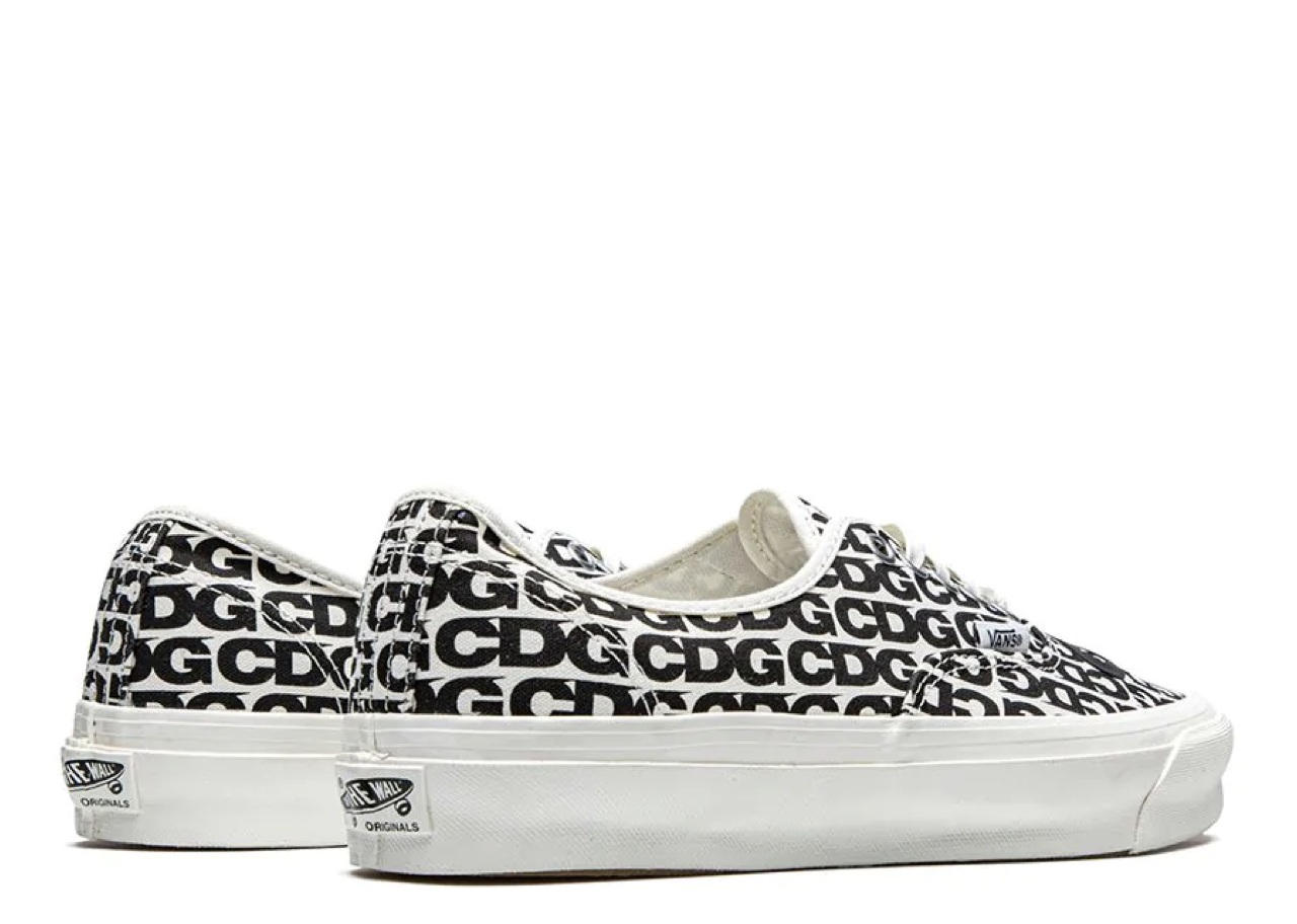 Vans Authentic Comme des Garcons Black Heel Tab Curved Rubber - photo 3
