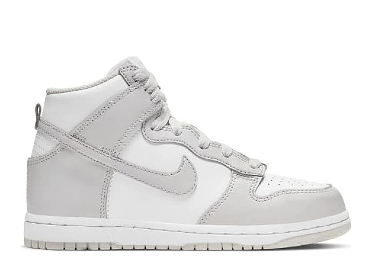 Nike Dunk High Retro White Vast Grey (Pre-School)