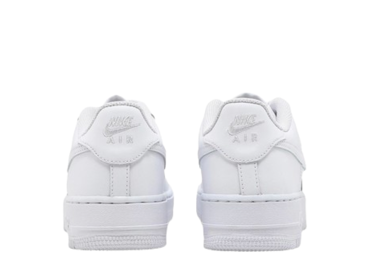 Nike Air Force 1 LE Triple White (Grade School) - photo 3