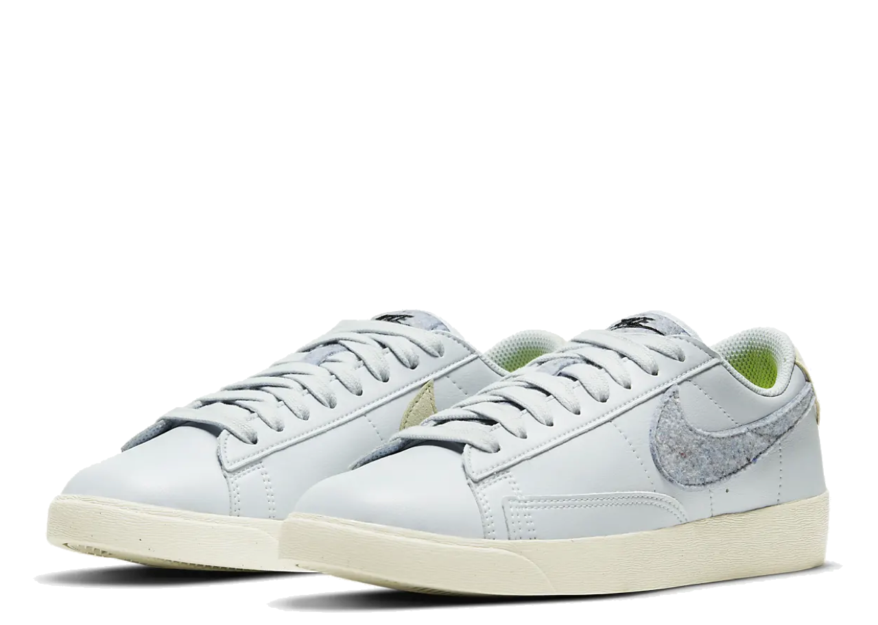 Nike Blazer Low SE Recycled Wool Pack Light Armory Blue (Women's) - photo 2