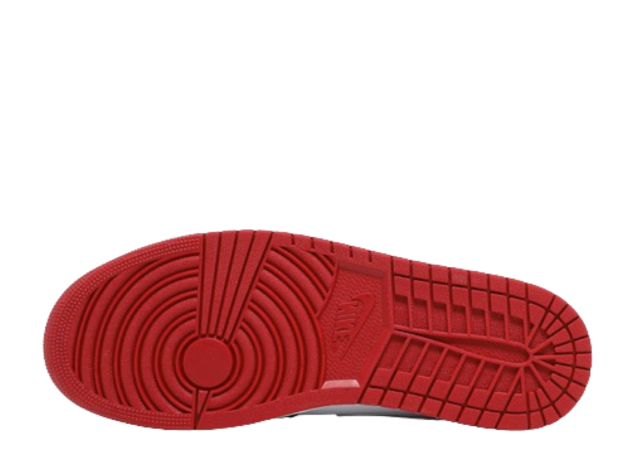 Air Jordan 1 Mid Gym Red Black White - photo 4