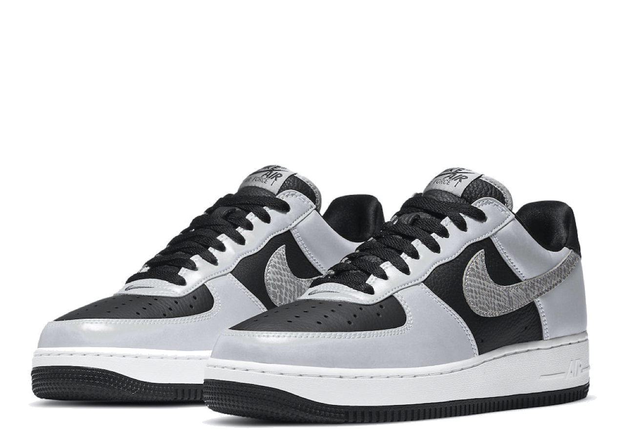 Nike Air Force 1 Low Silver Snake (2021) - photo 2