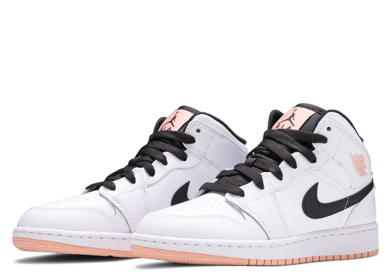 Air Jordan 1 Mid Arctic Orange (Grade School) - photo 2