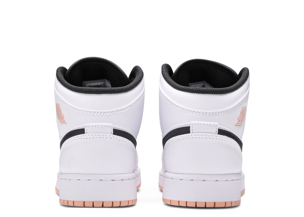Air Jordan 1 Mid Arctic Orange (Grade School) - photo 3