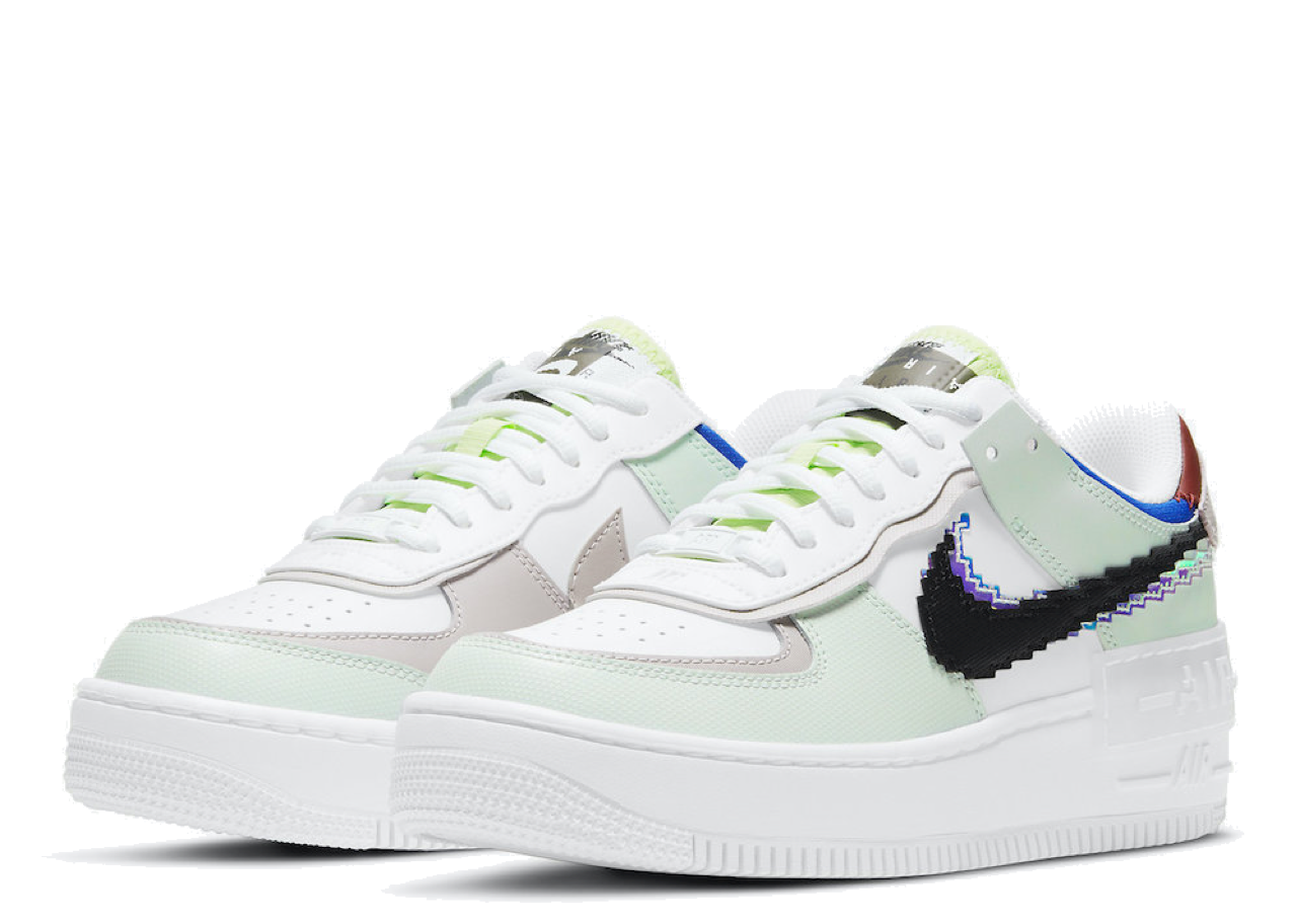 Nike Air Force 1 Low Shadow 8 Bit Barely Green (Women's) - photo 2