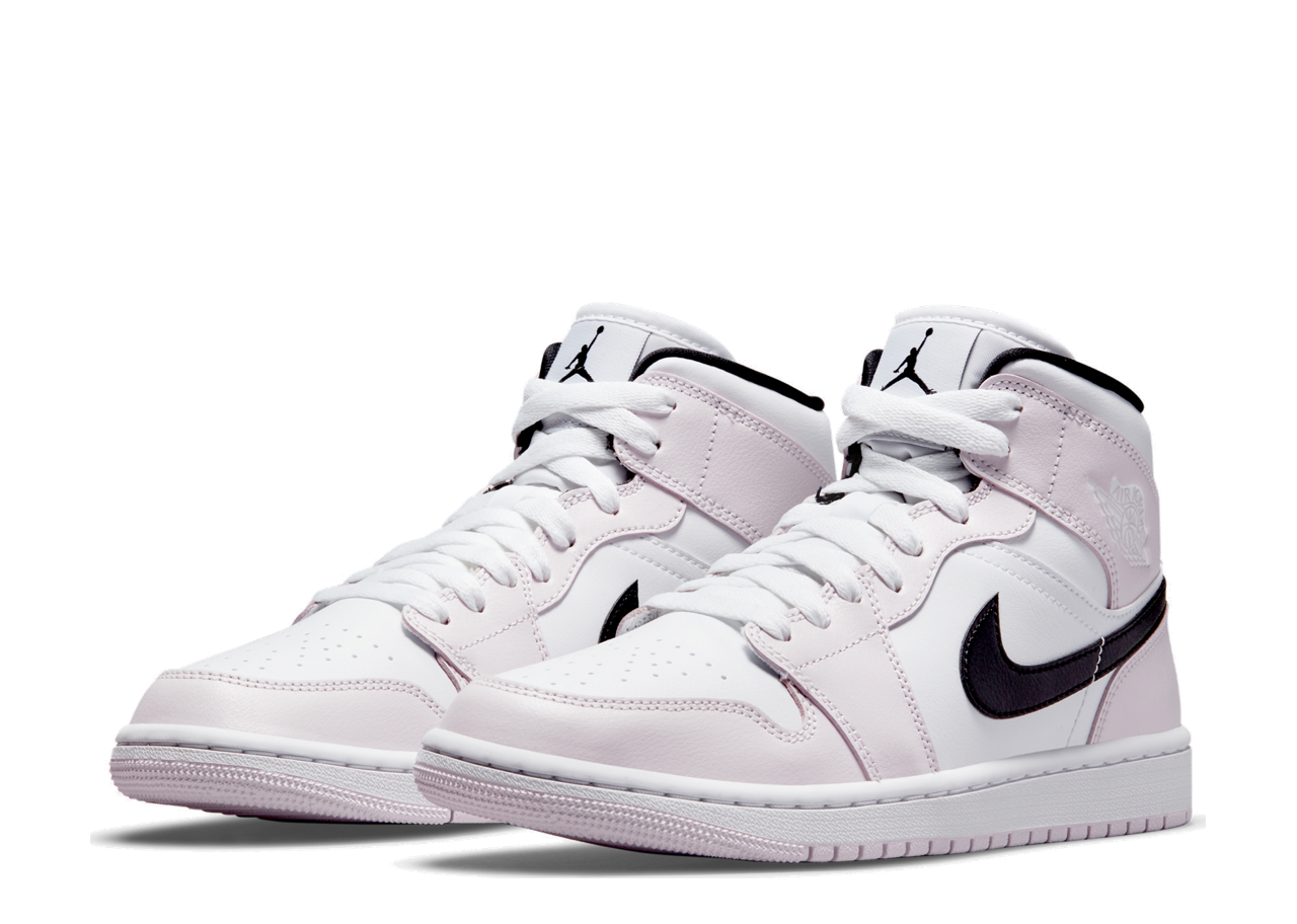 Air Jordan 1 Mid Barely Rose (Women's) - photo 2