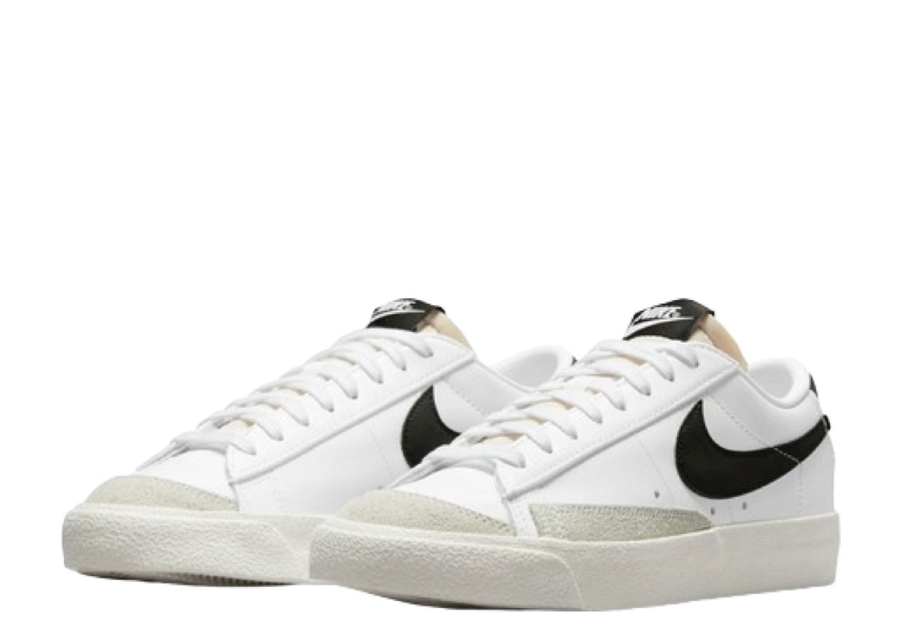 Nike Blazer Low '77 White Black (Women's) - photo 2