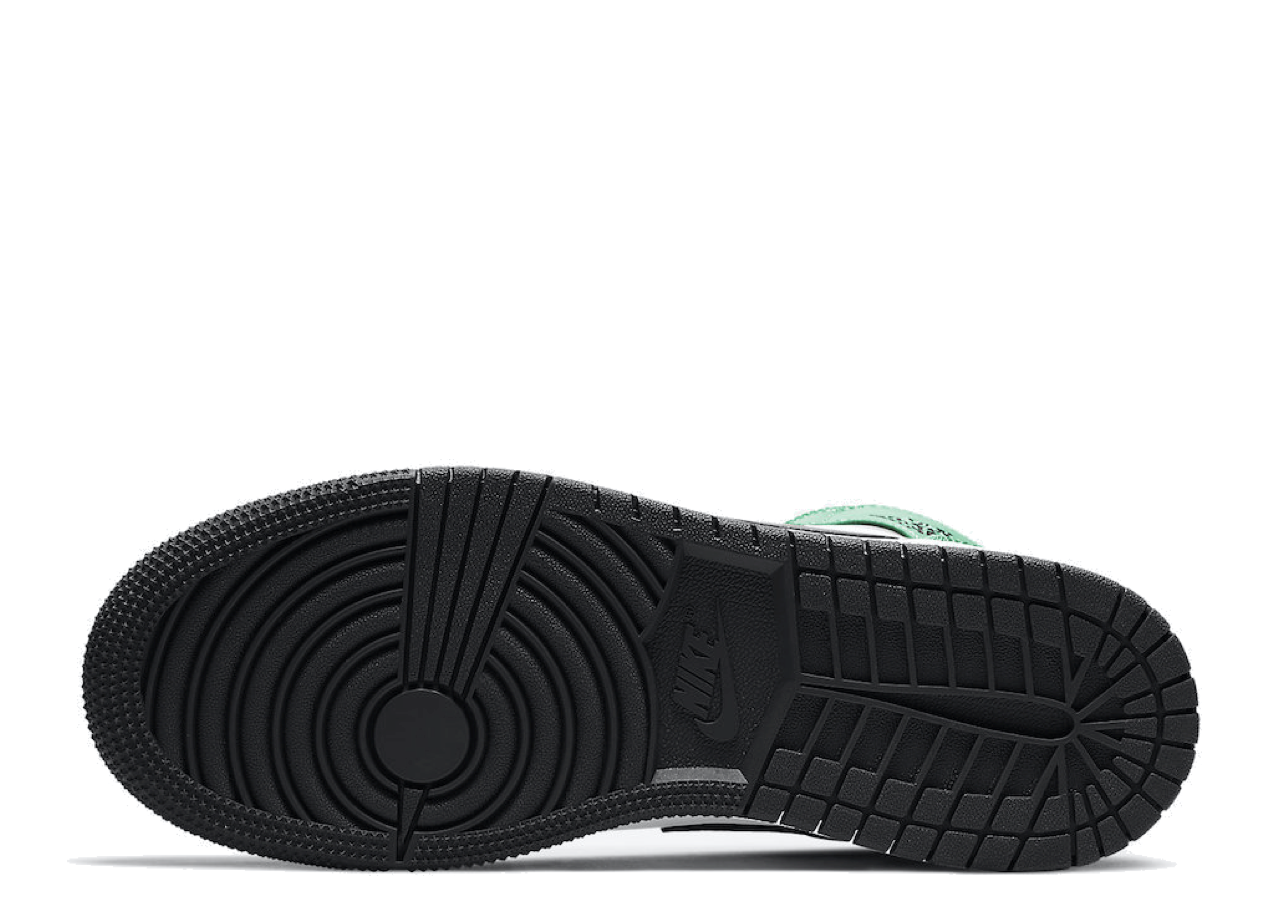 Air Jordan 1 Mid Pastel Black Toe (Grade School) - photo 4