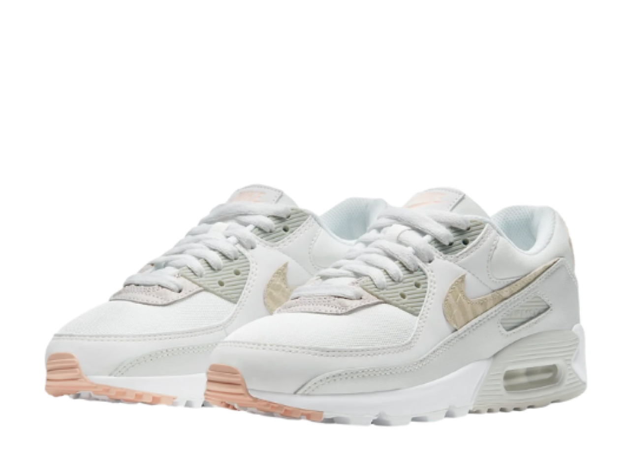 Nike Air Max 90 SE Summit White Light Bone (Women's) - photo 2