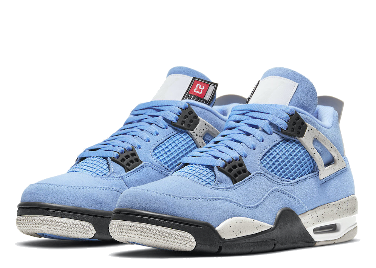 Jordan 4 Retro University Blue (Grade School) - photo 2