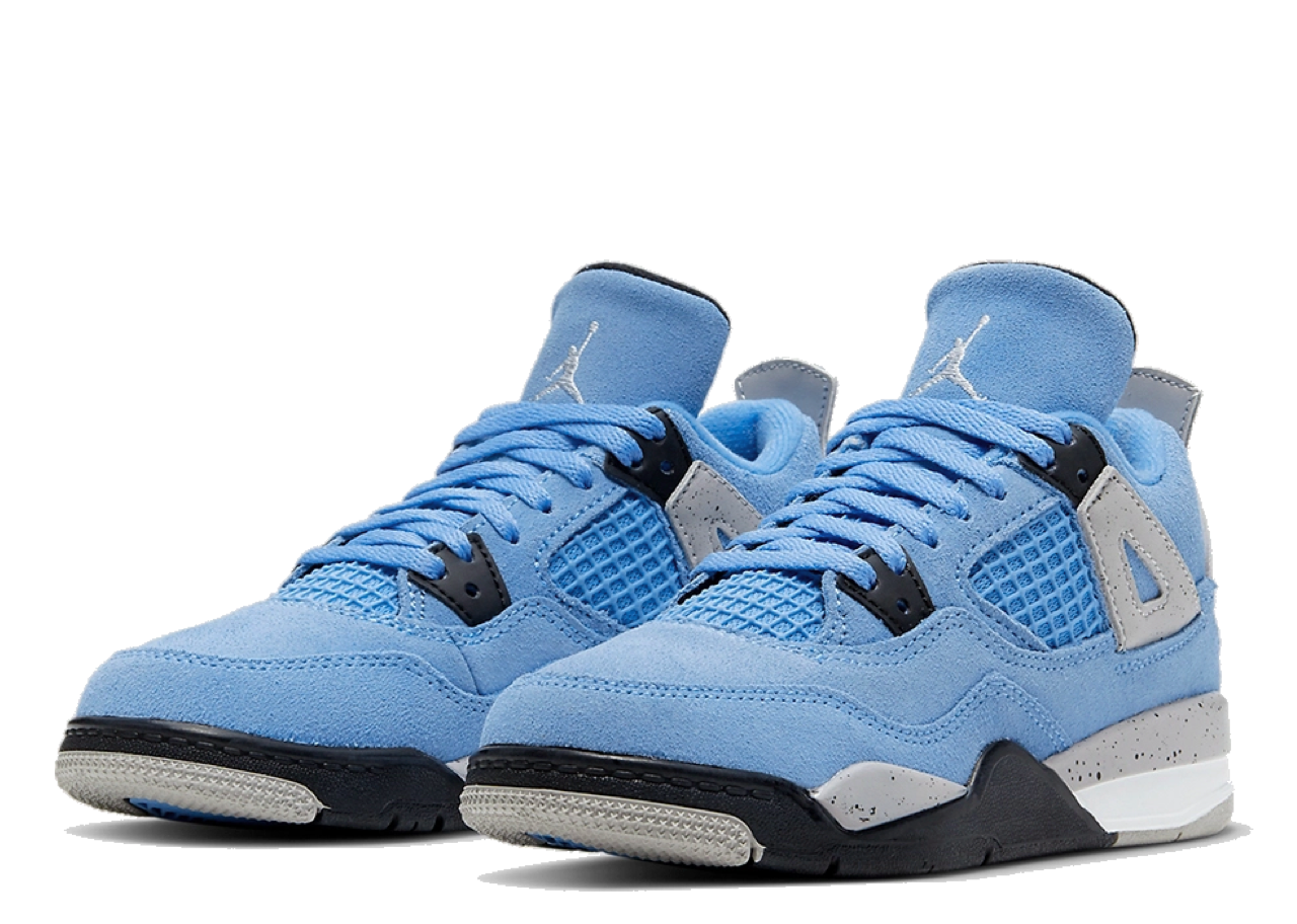 Jordan 4 Retro University Blue (Pre-School) - photo 2
