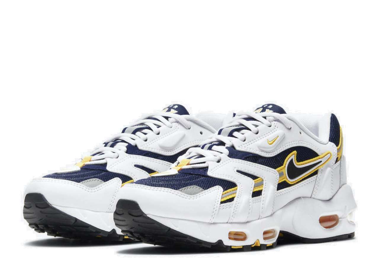 Nike Air Max 96 II White Midnight Navy (2021) - photo 2