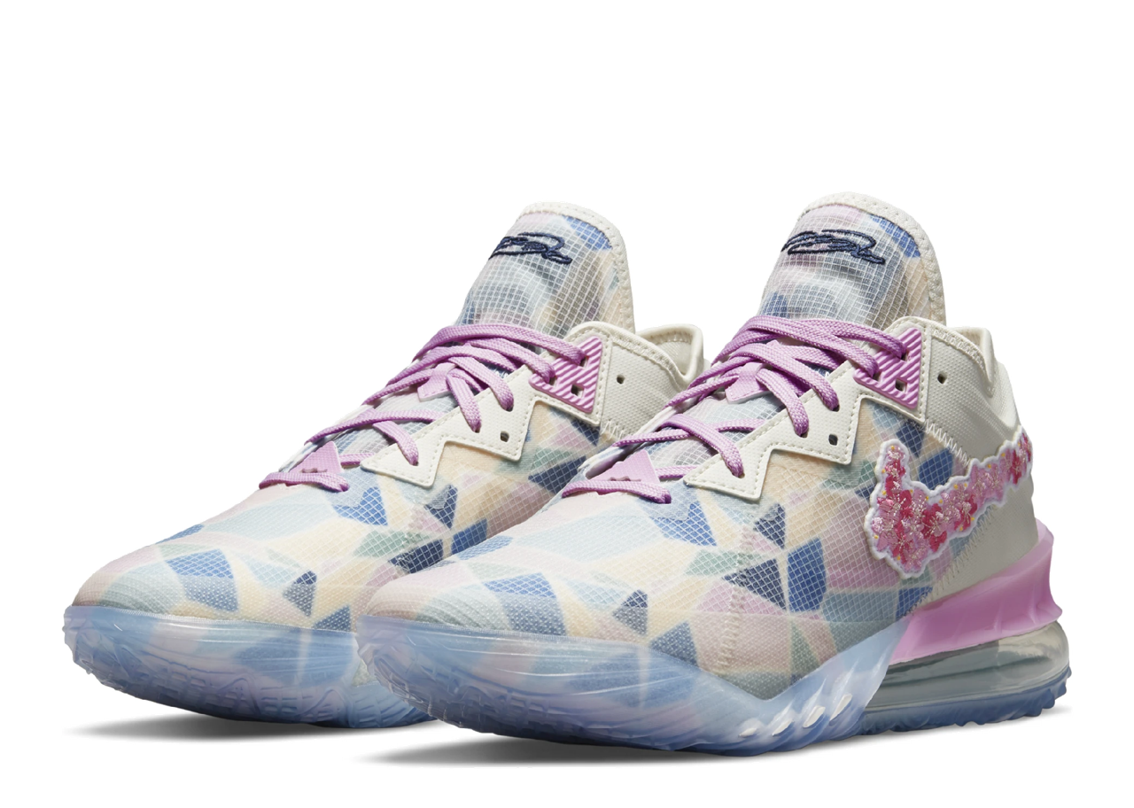 Nike LeBron 18 Low atmos Cherry Blossom - photo 2