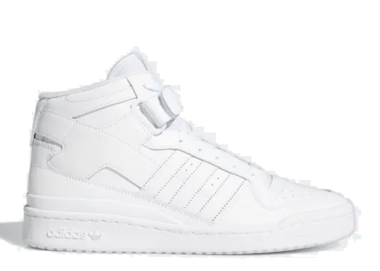Adidas Forum Mid Triple White