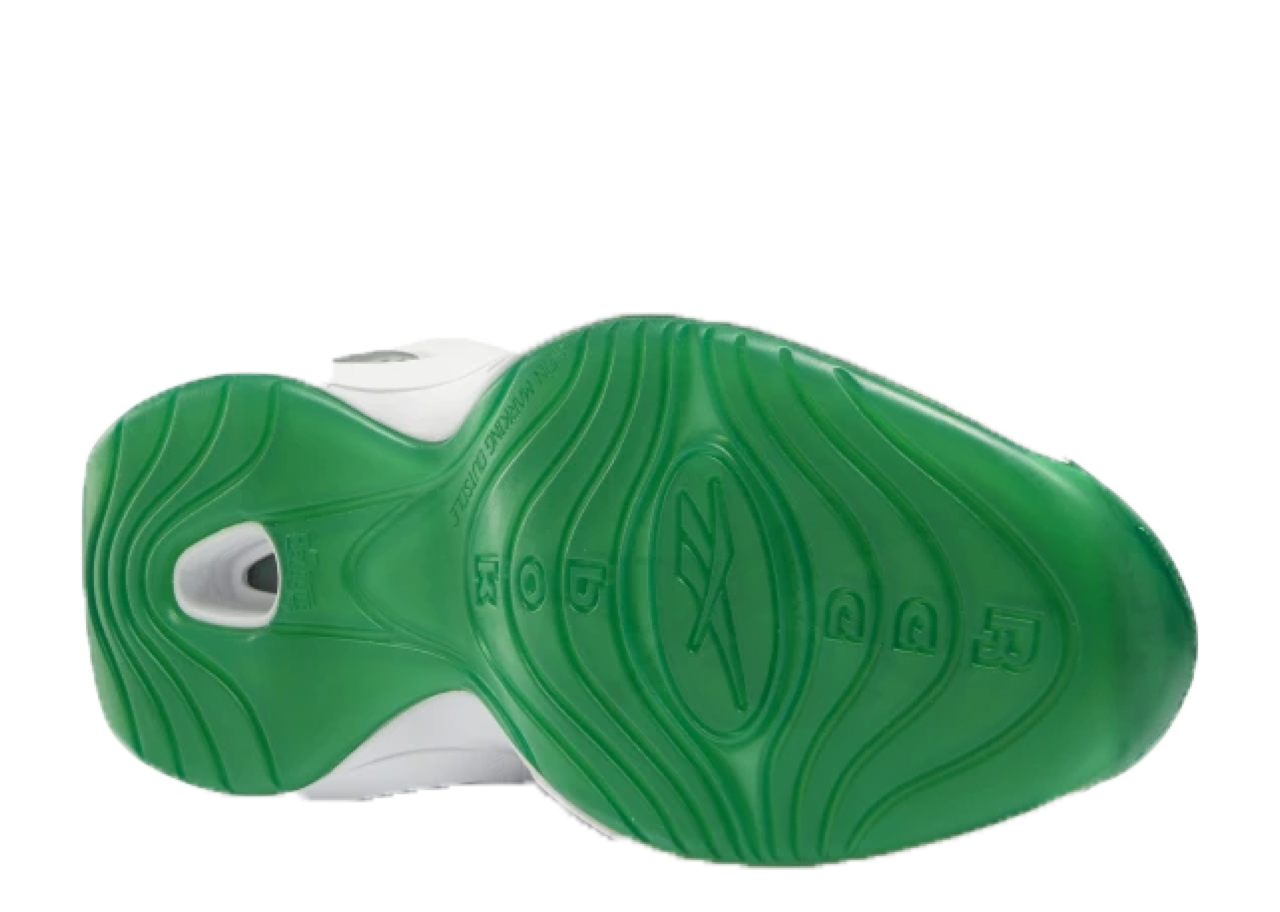Reebok Question Low Green Toe - photo 4