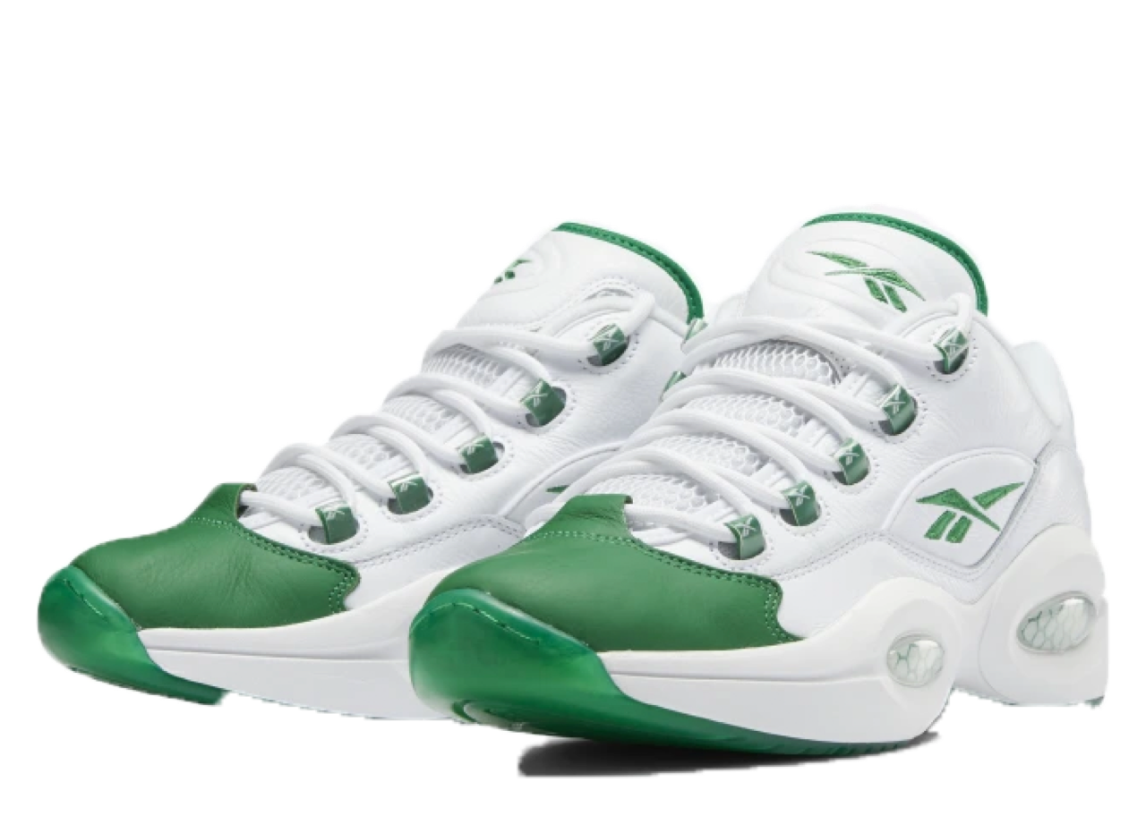 Reebok Question Low Green Toe - photo 2