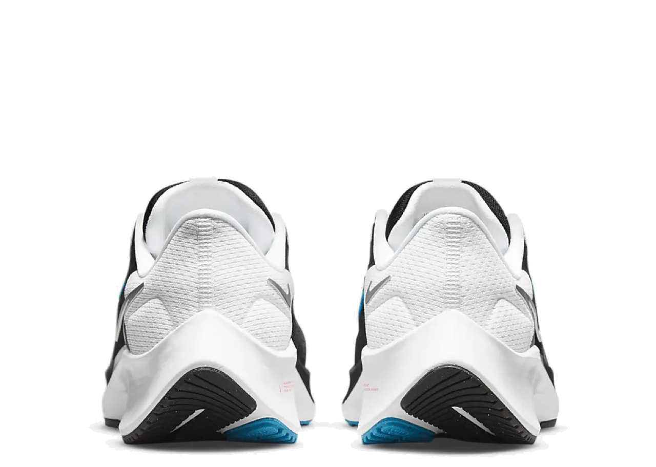 Nike Air Zoom Pegasus 38 Black Metallic Silver (Grade School) - photo 3