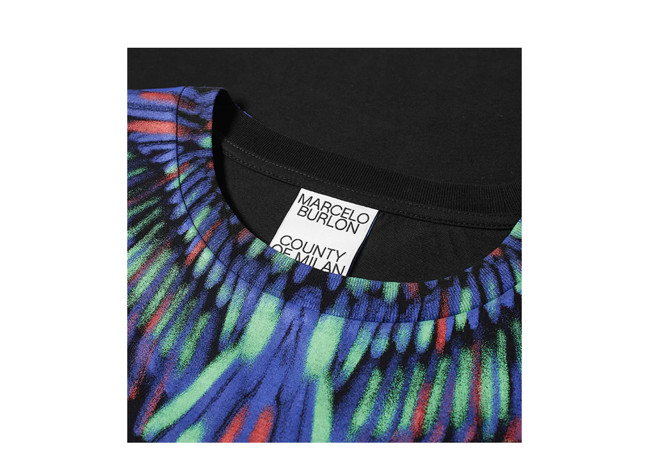 Marcelo Burlon Chalk Wings T-Shirt Black - photo 3