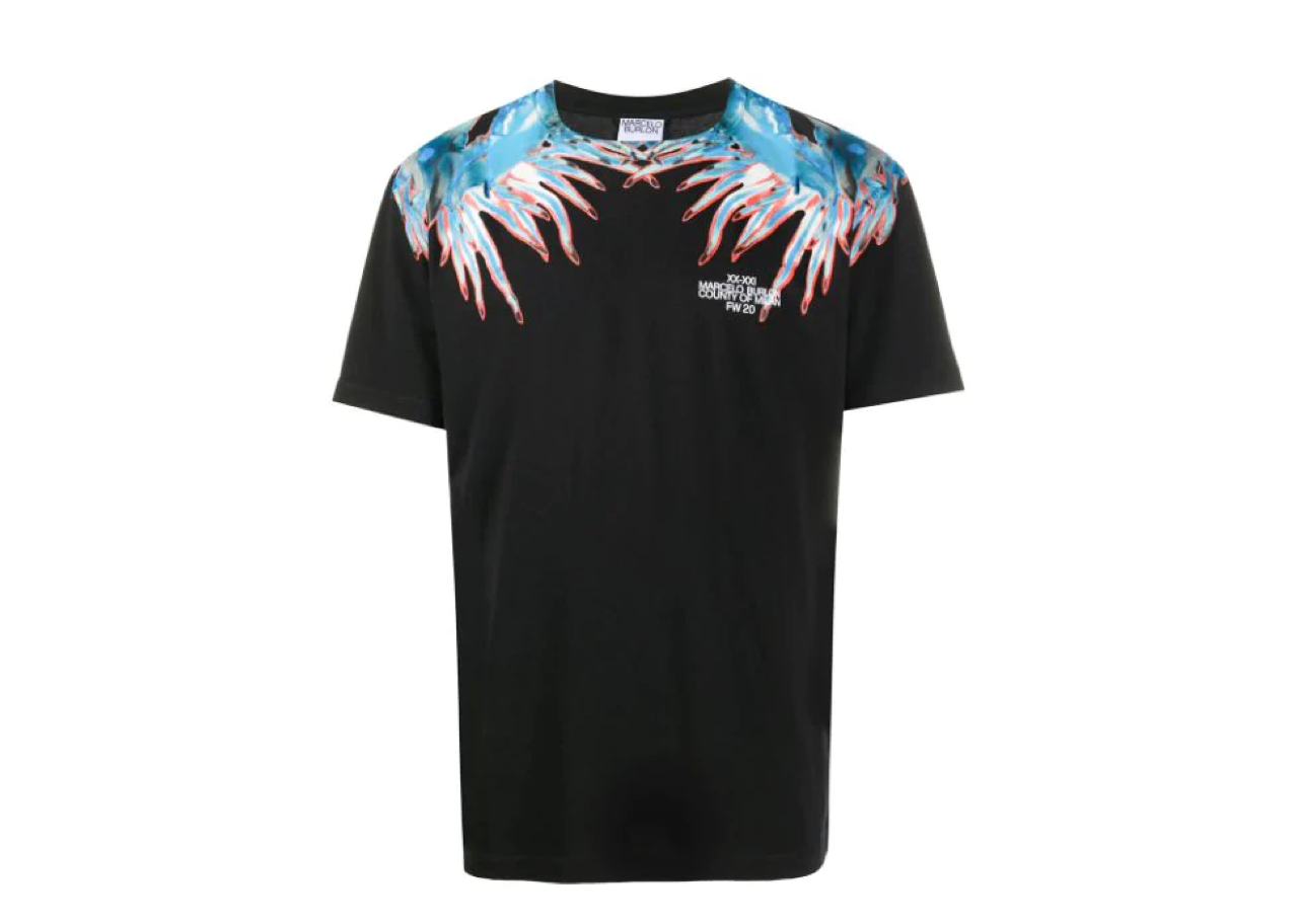 Marcelo Burlon Sea Snail T-Shirt Black
