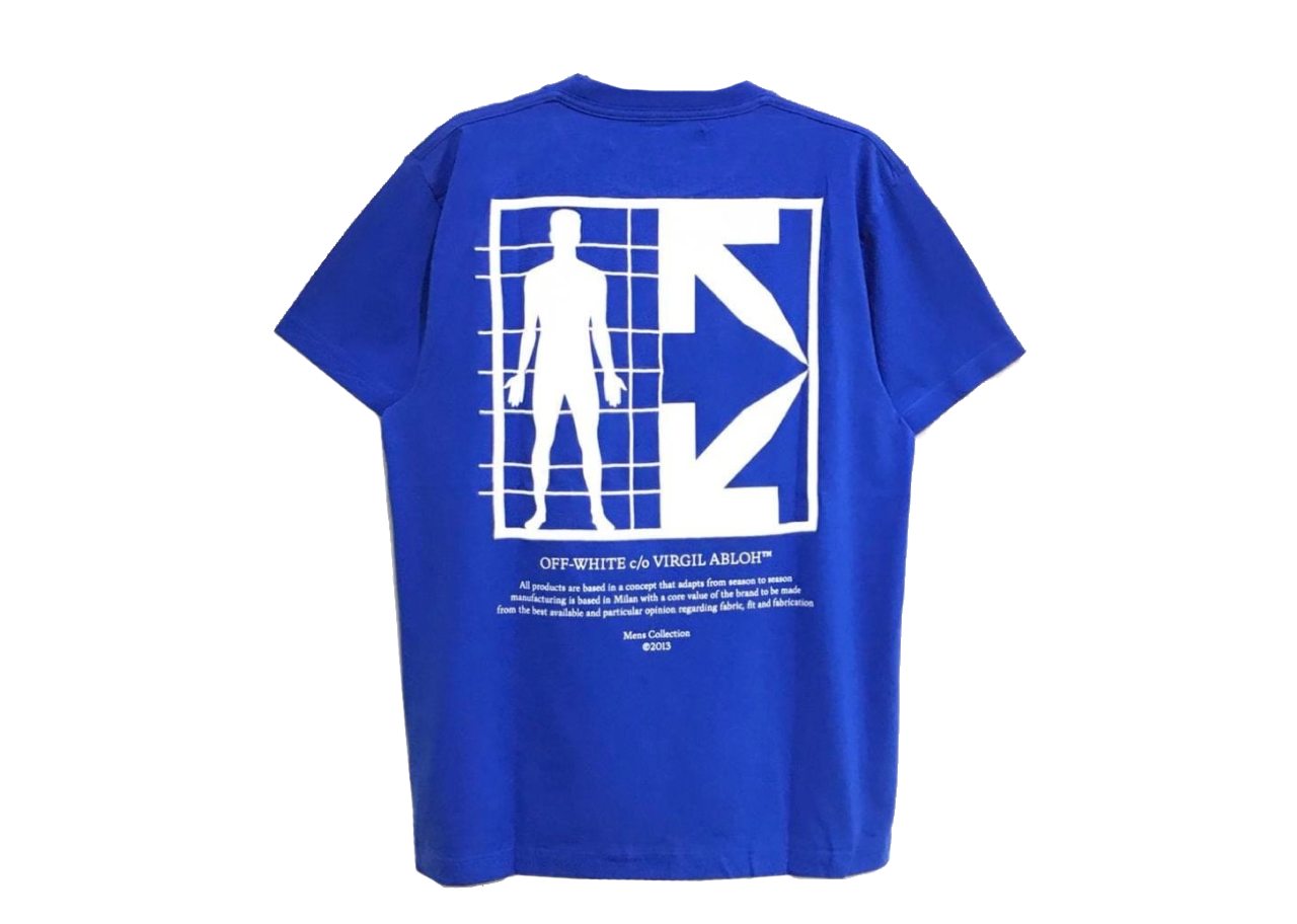Off-White Half Arrow S/S Over T-Shirt Blue White - photo 2