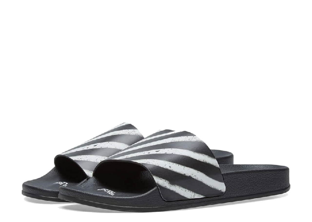 Off-White Spray Sandal Black White - photo 2