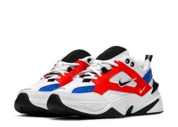 Nike M2K Tekno White Black Orange - photo 2