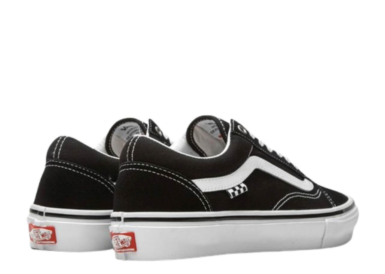 Vans Skate Old Skool Black White - photo 3