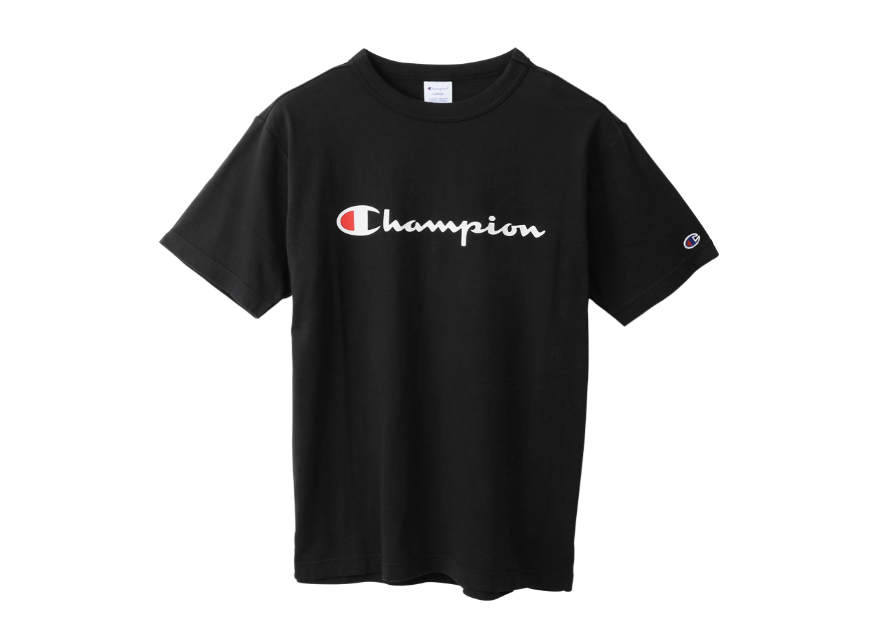 Champiom Graphic Logo Tee Black