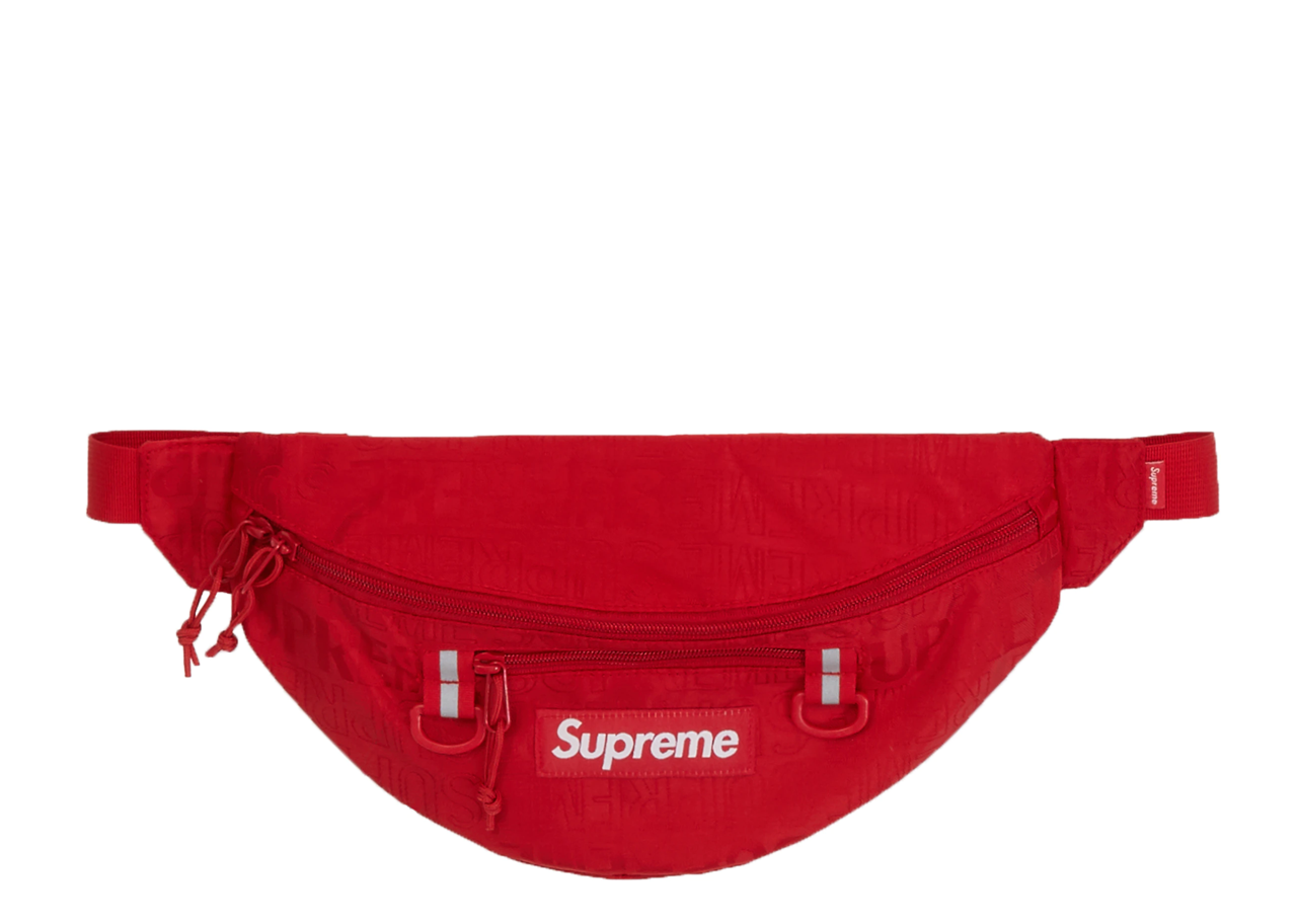 Supreme Waist Bag SS19 Red