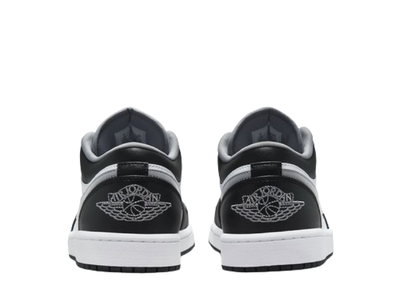 Air Jordan 1 Low Black White Grey - photo 3