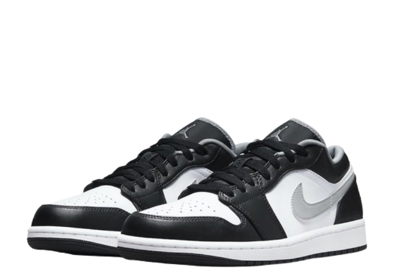 Air Jordan 1 Low Black White Grey - photo 2