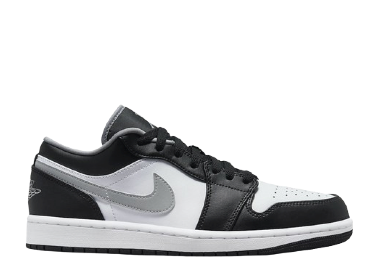 Air Jordan 1 Low Black White Grey