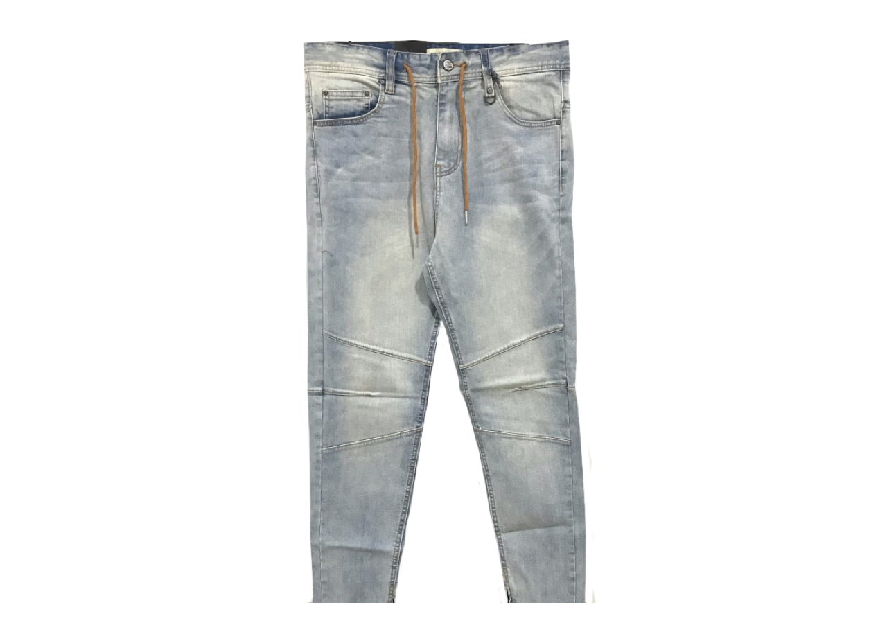 Hyperdenim Light Blue GNU Zipper Jeans