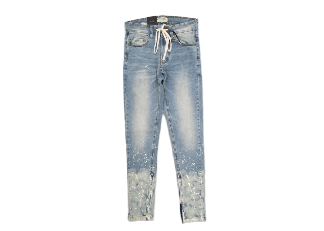 Hyperdenim Flame Blue Zipper Jean