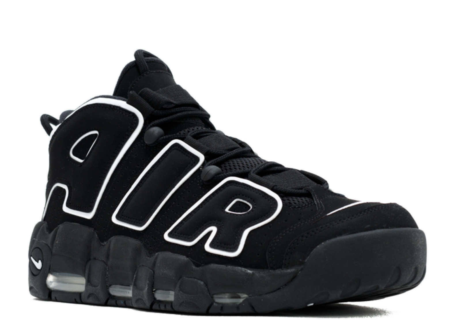 Nike Air More Uptempo Black White (2016) - photo 2