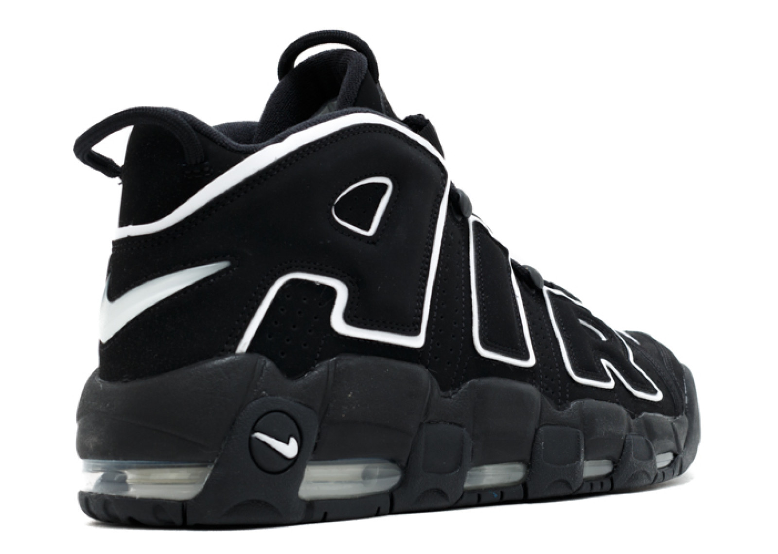 Nike Air More Uptempo Black White (2016) - photo 3