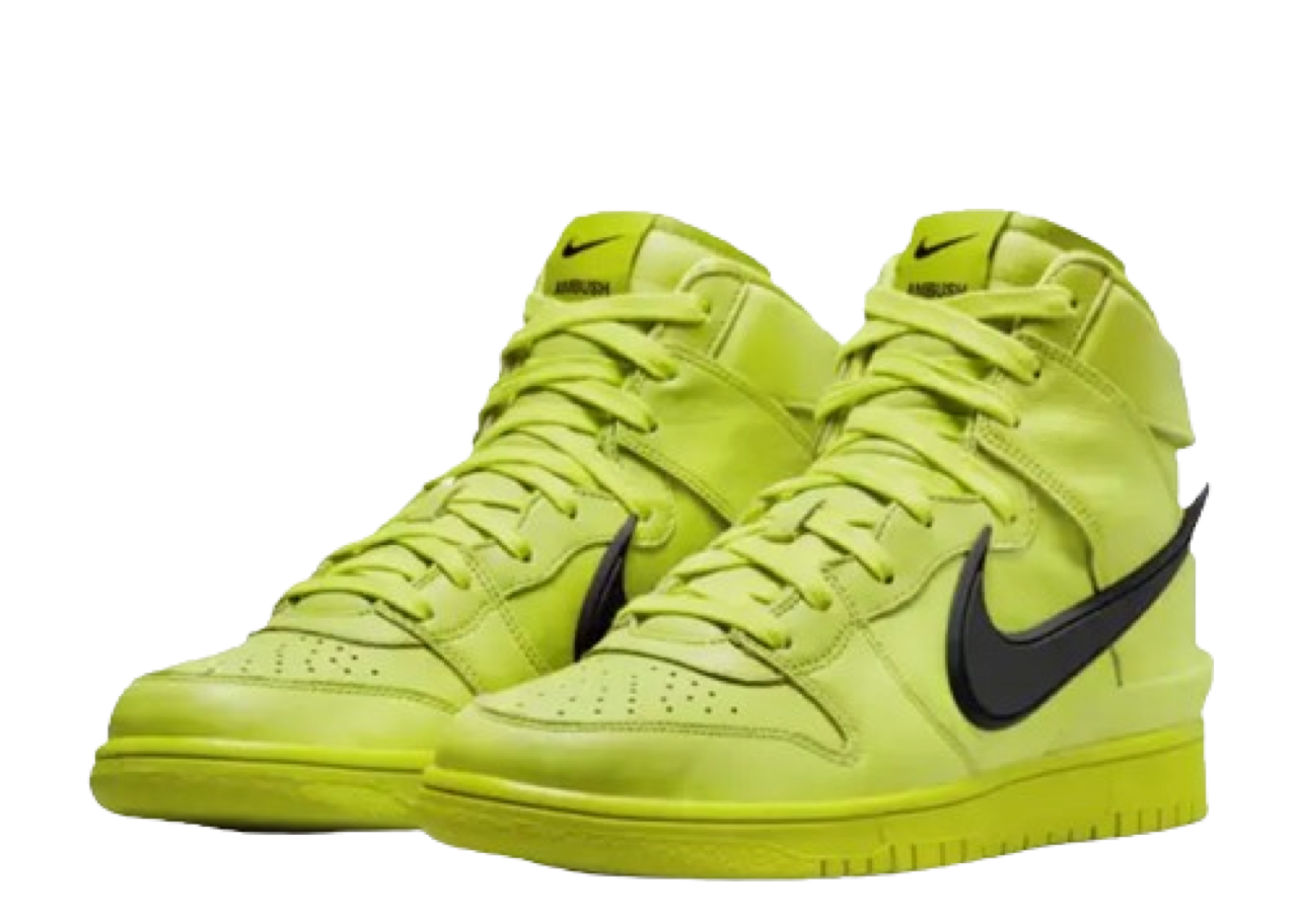Nike Dunk High Ambush Flash Lime - photo 2