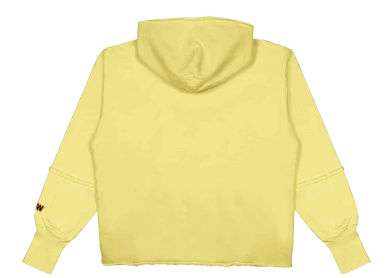 Drew House Deconstructed Mascot Hoodie Light Yellow - photo 2