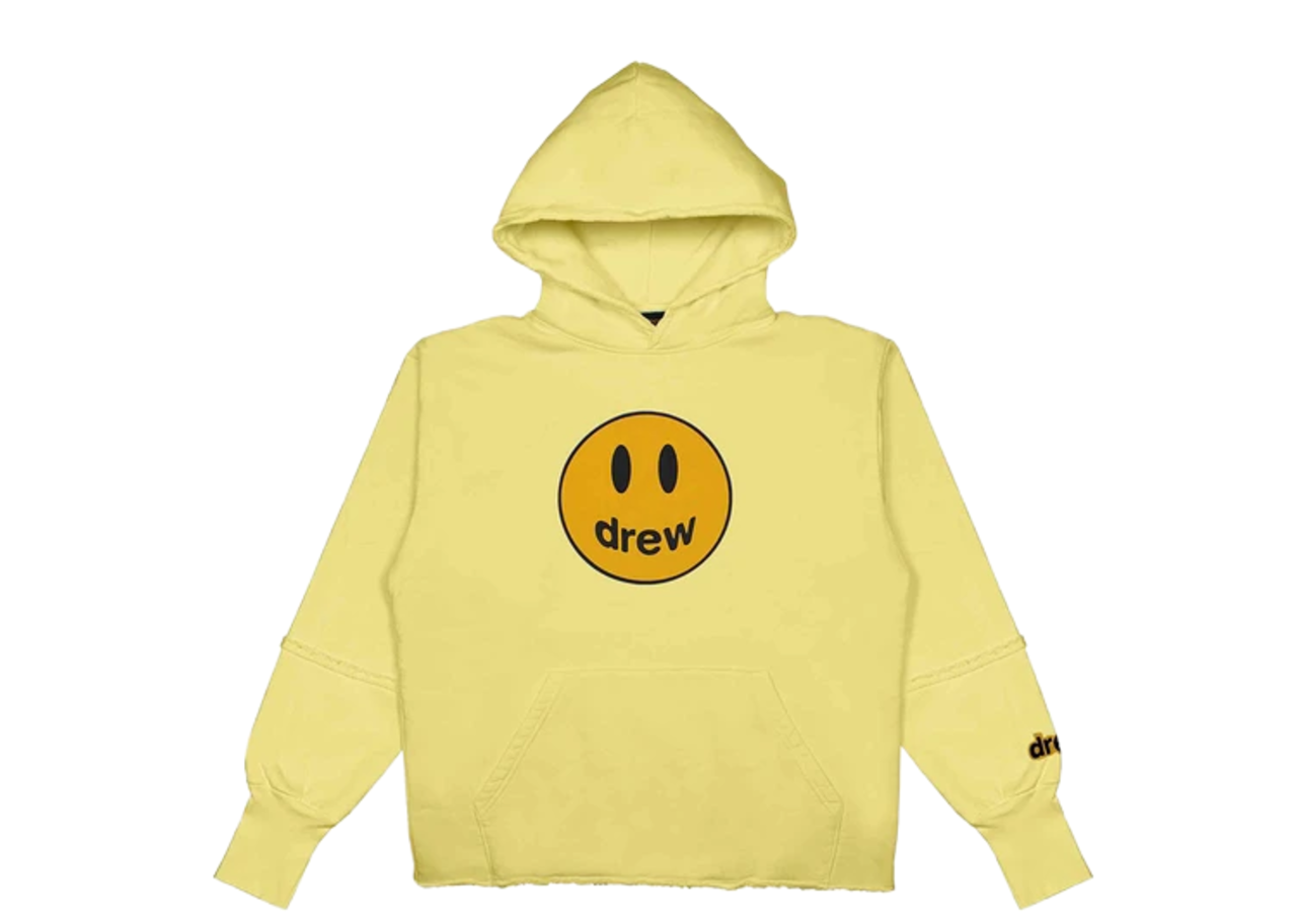 Drew House Deconstructed Mascot Hoodie Light Yellow