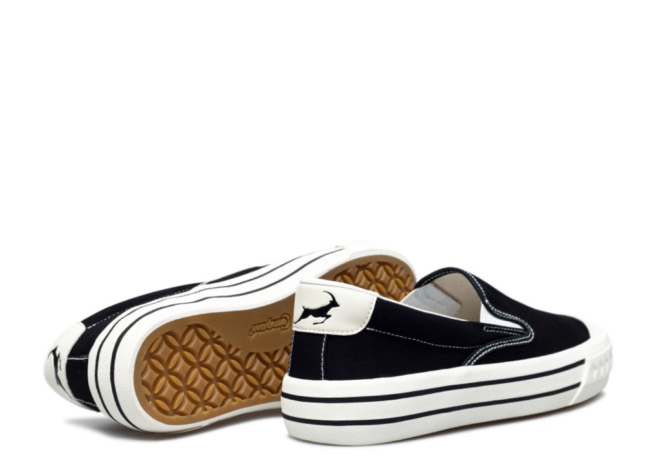 Compass Retrograde Slip On Black White - photo 3