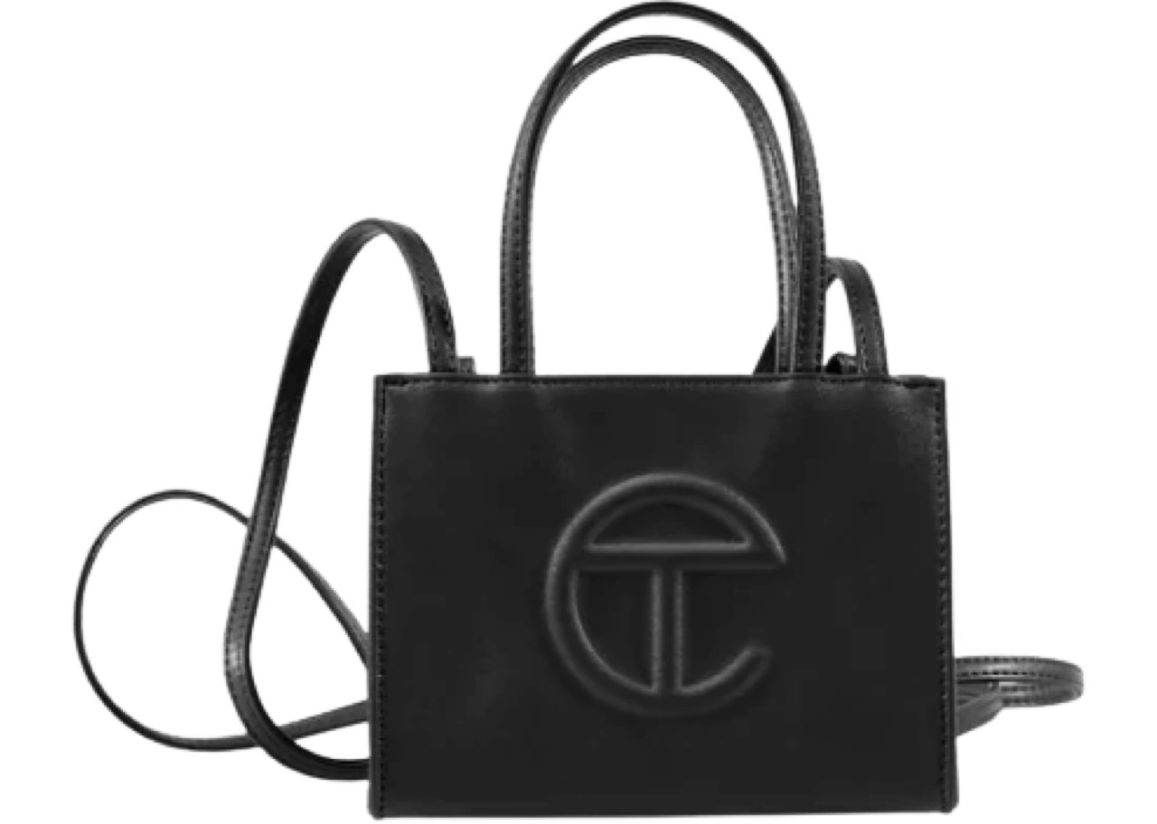 Telfar Small Black Shopping Bag | Kick Avenue