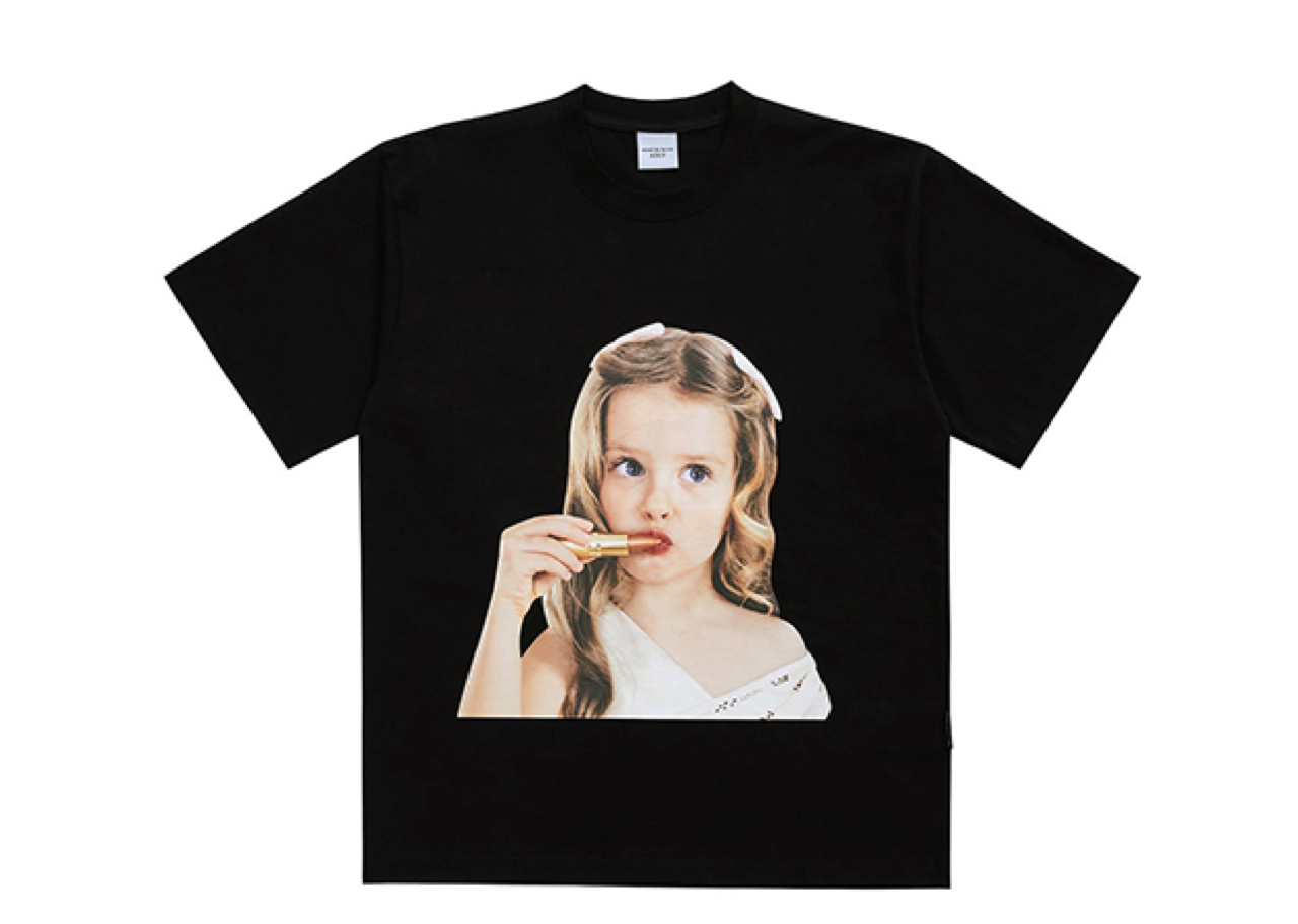 Acme De La Vie Baby Face T-shirt Black Lip Stick