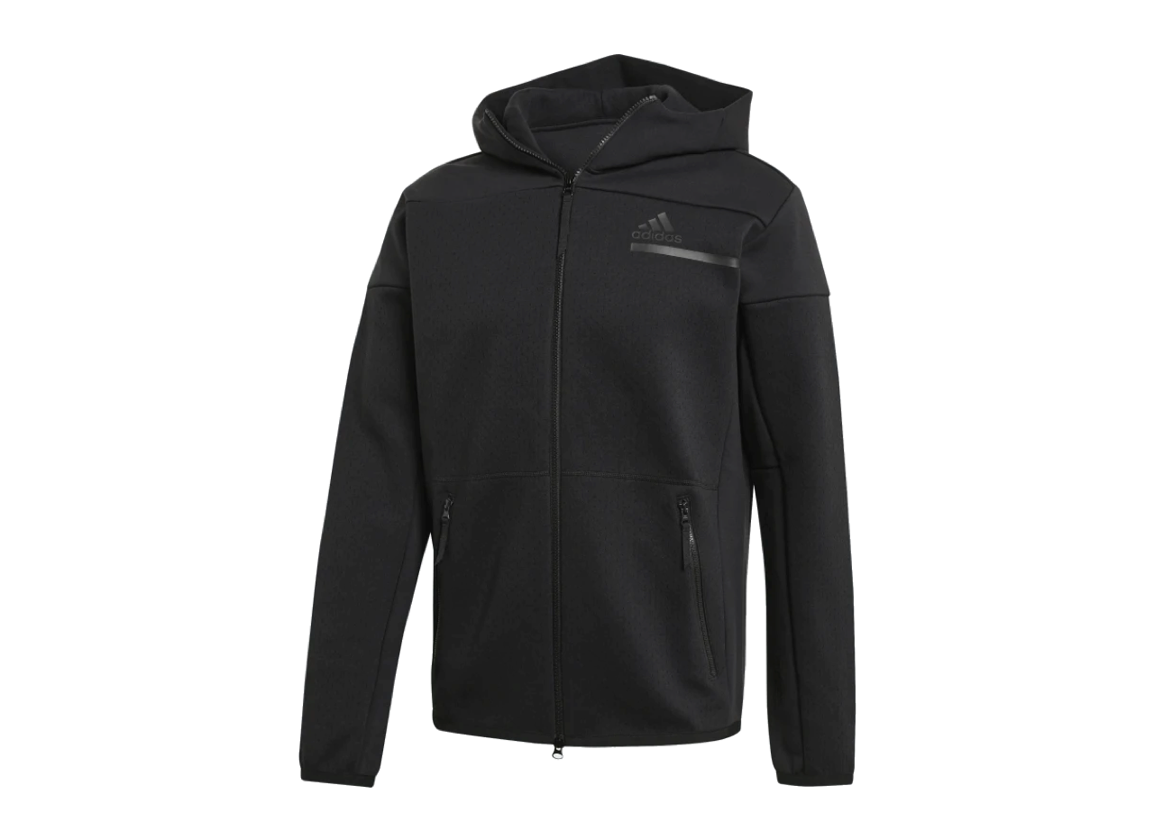 adidas Z.N.E. Full-Zip Hoodie Black