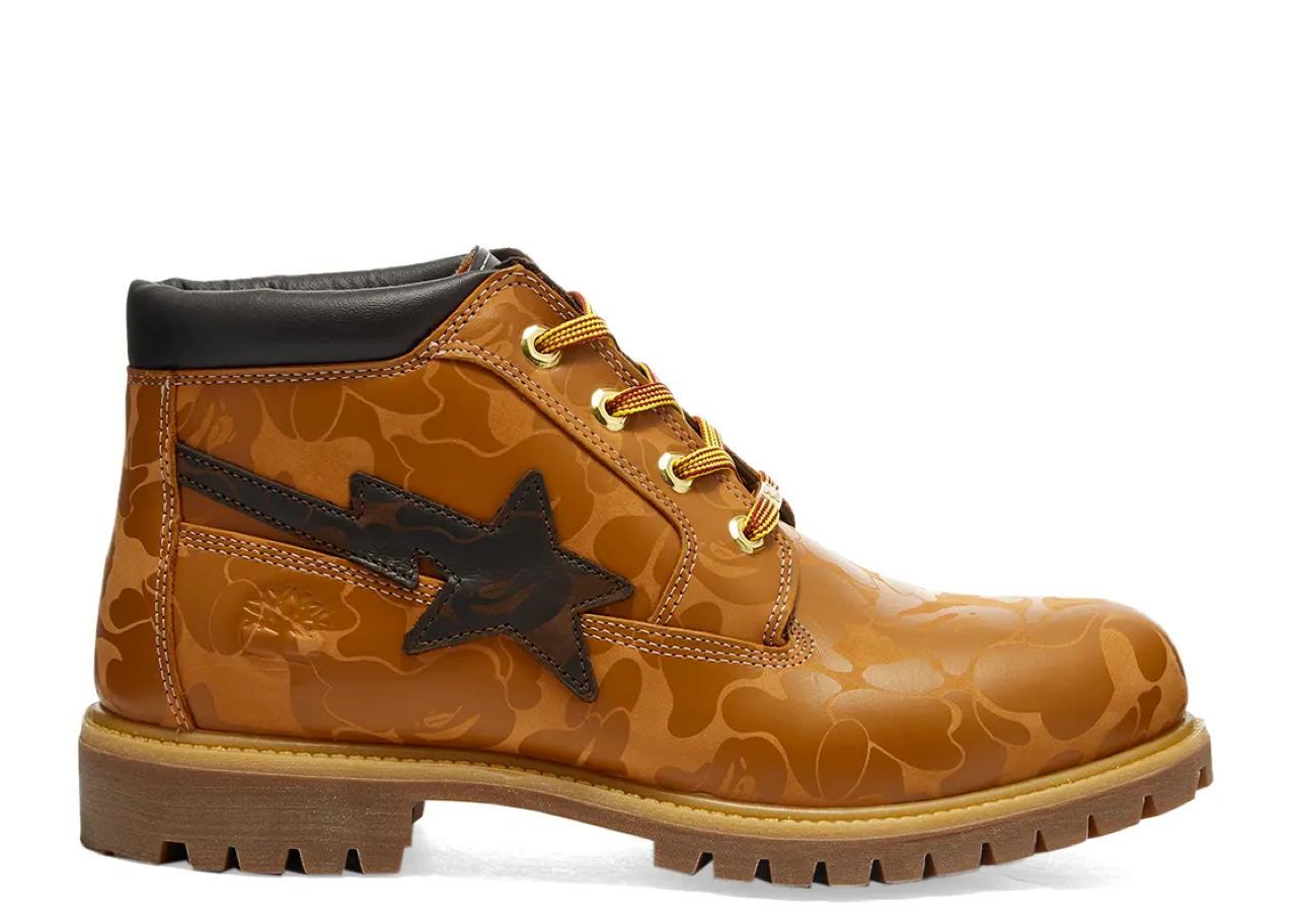 Timberland x BAPE Premium Chukka Boot Yellow