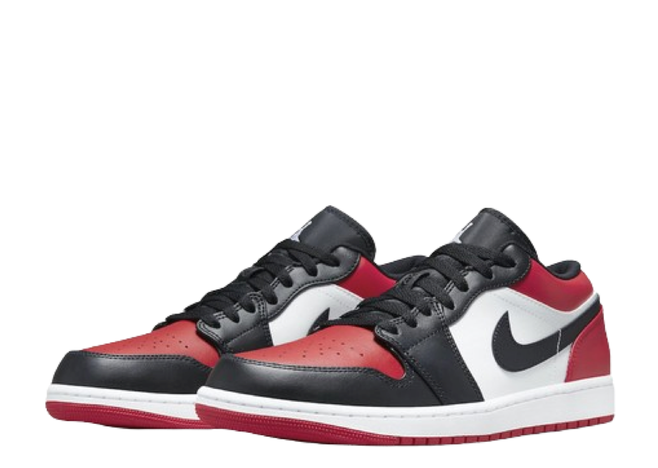 Air Jordan 1 Low Bred Toe - photo 2