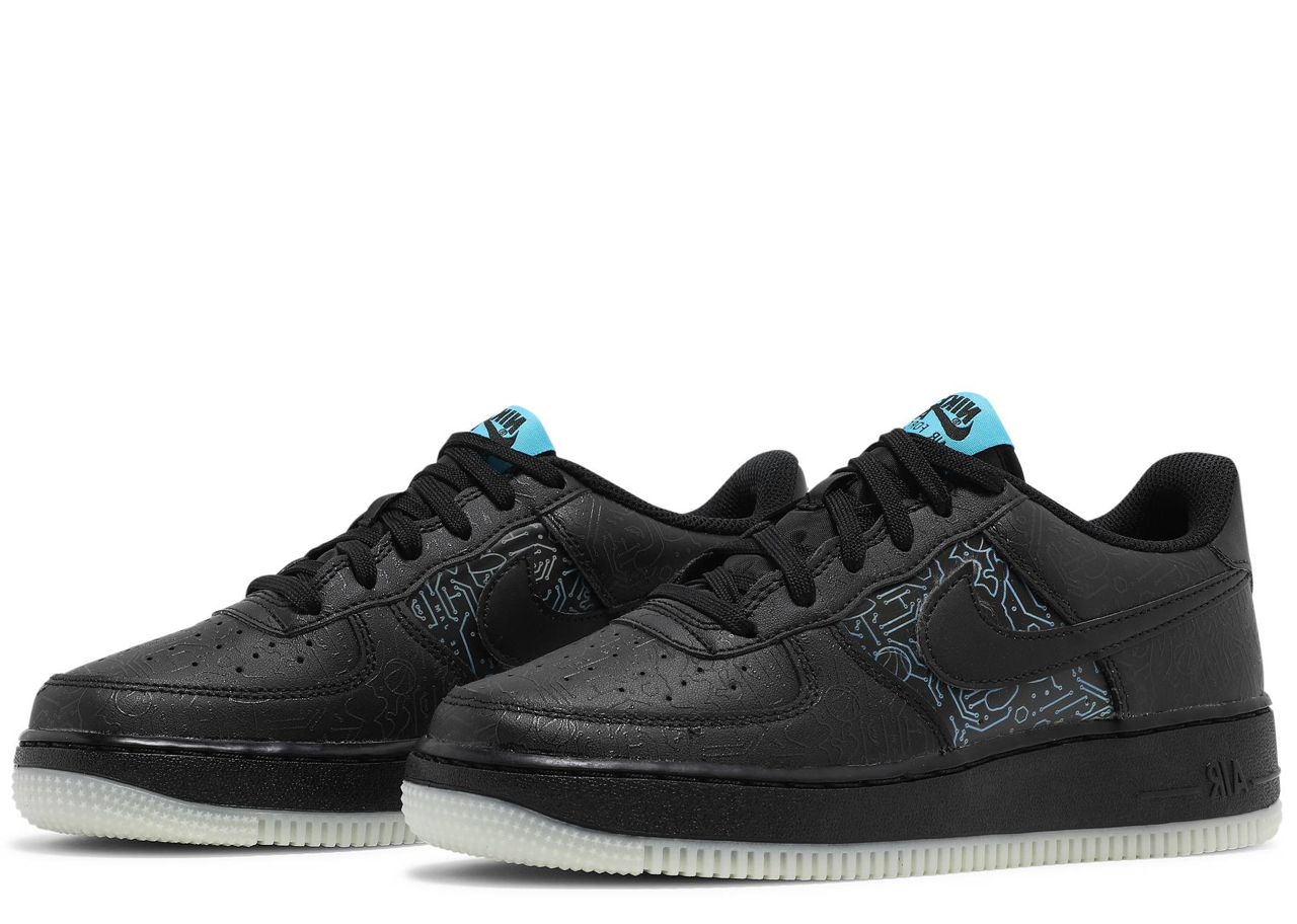 Nike Air Force 1 '06 x Space Jam Computer Chip (Grade School) - photo 2