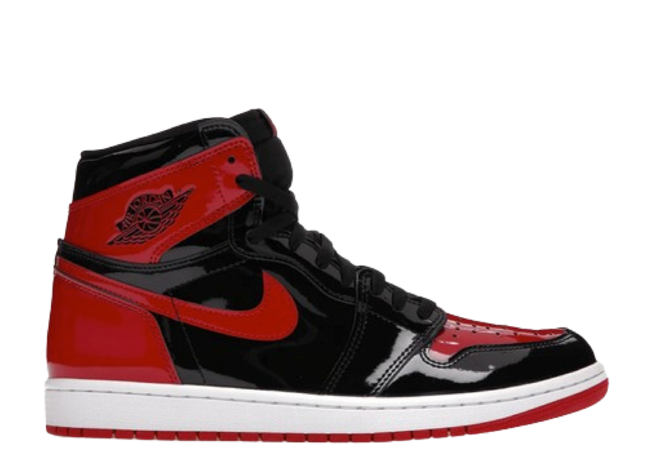 Air Jordan 1 Retro High OG Bred Patent