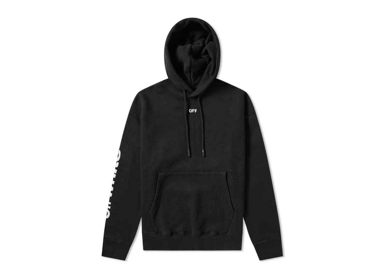 Off-White Skulls Oversized Hoodie Black Multi