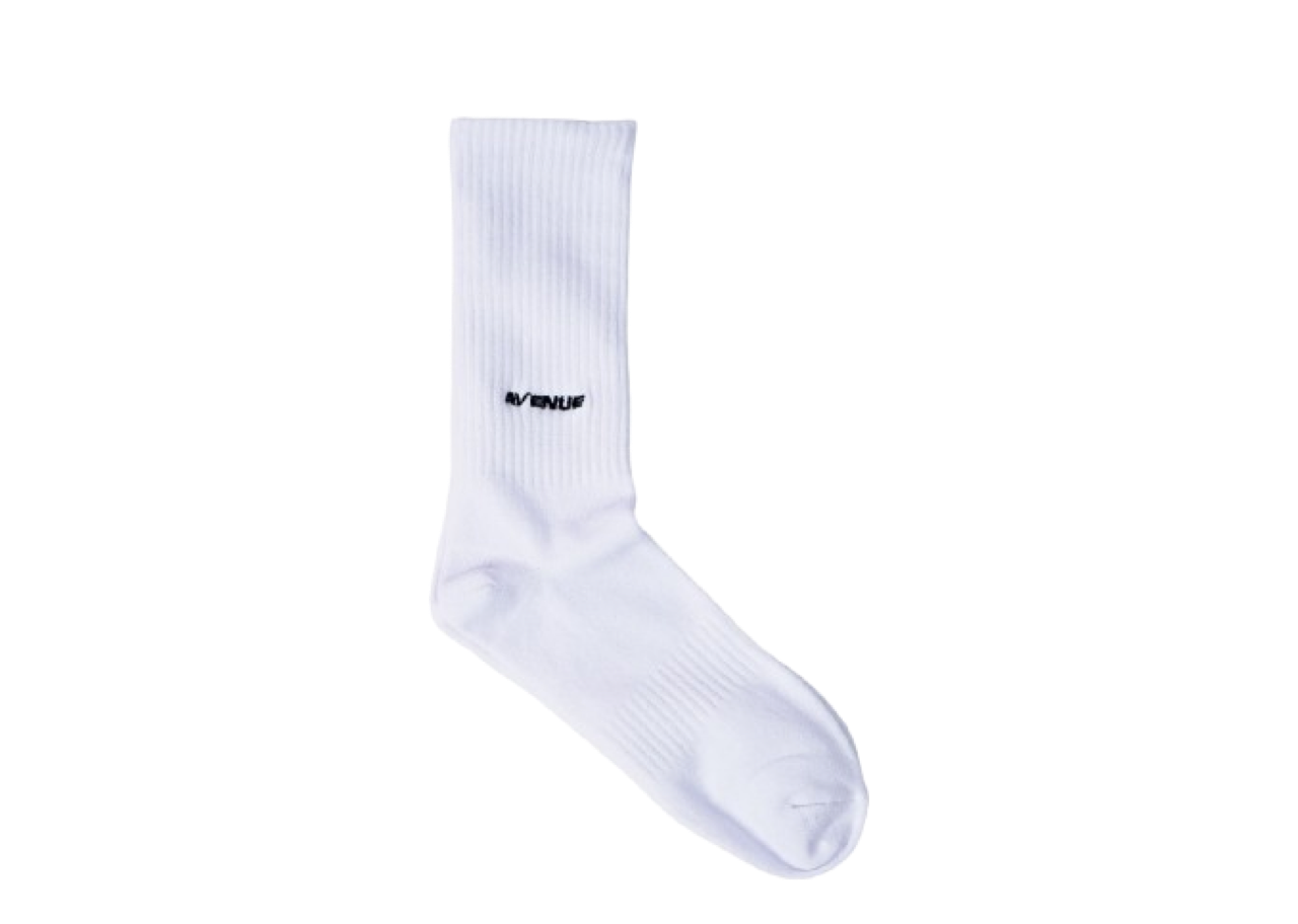 Kick Avenue Classic Logo - White (1 PAIR)