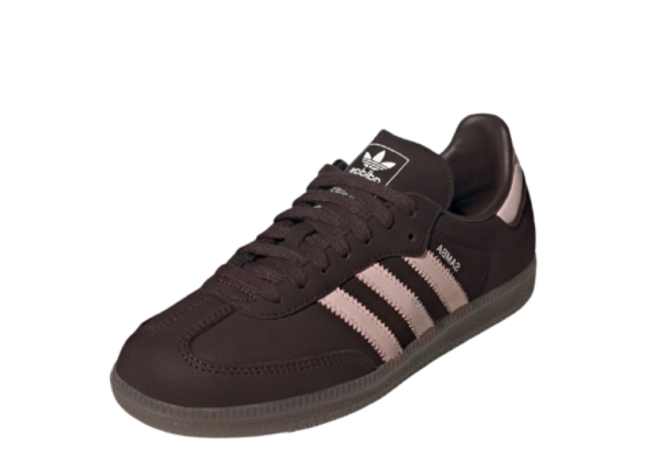 Adidas Samba OG Aurora Coffee Sandy Pink Cloud White (Women's) - photo 2